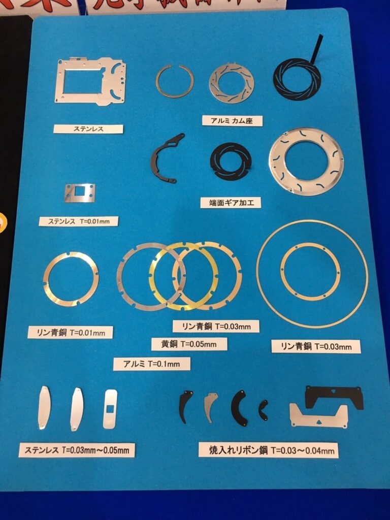 展示会の当社ブース・展示品